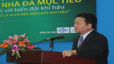 Cuộc thi “Ý tưởng sáng tạo ngôi nhà đa mục tiêu ứng phó với BĐKH”.